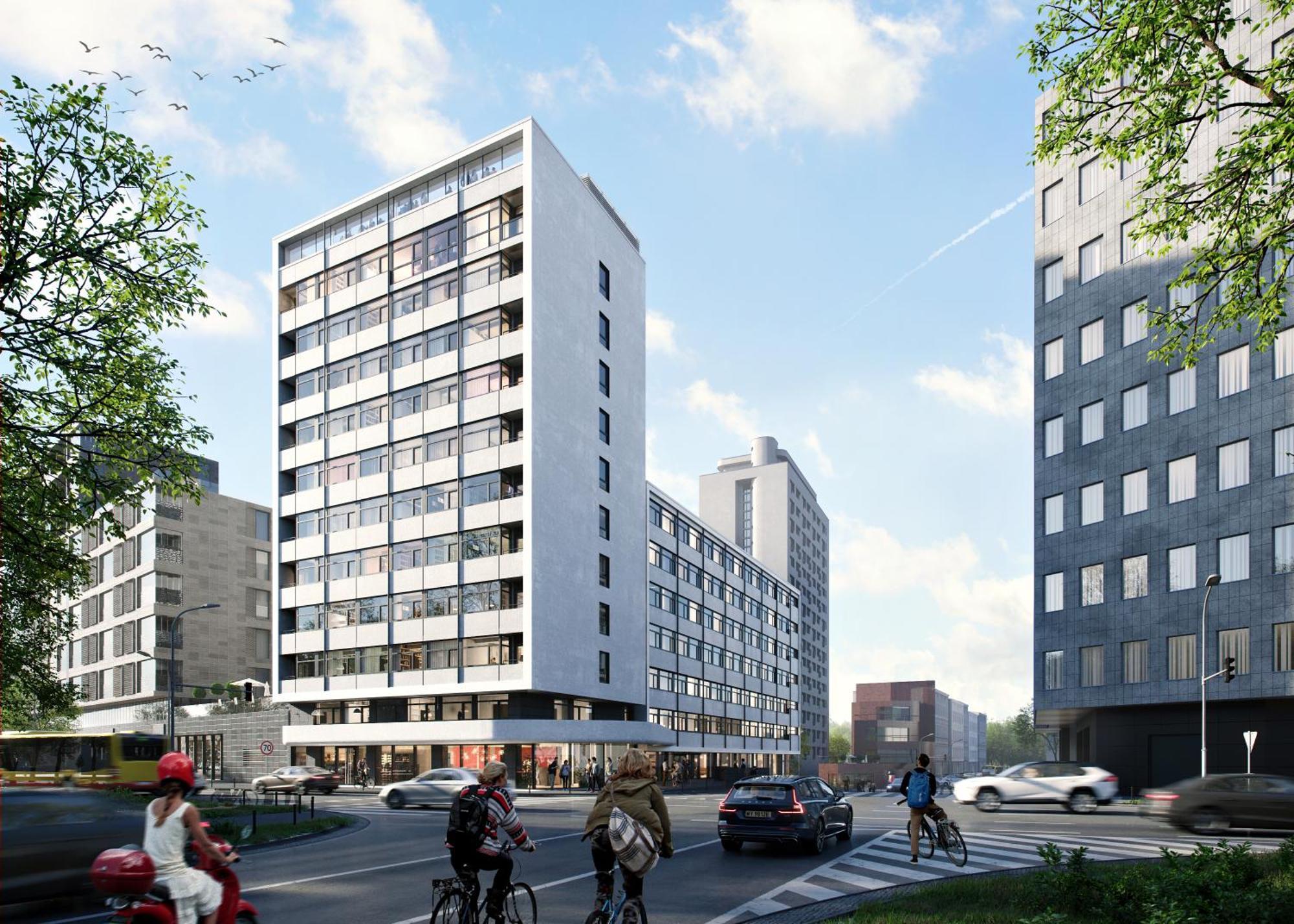 Zeitraum Solec Aparthotel Warsaw Exterior photo